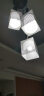 企硕 LED吸顶灯长方形遥控大气客厅灯具现代简约卧室灯阳台灯餐厅灯饰 简约时尚50*50白光45W 实拍图