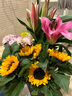 悦多彩优质水养鲜切花 母亲节三八节花束 昆明基地现采直发顺丰生活鲜花 百合2头5支+混色小菊5支 实拍图