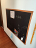 飞博士（flybook)黑色90*120cm磁性黑板墙贴儿童创意涂鸦墙环保可擦写无尘黑板磁吸家用上学生磁力黑板 实拍图