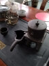 豪峰紫砂壶自动茶具套装家用懒人石磨办公室功夫茶壶茶海茶杯小套 实拍图