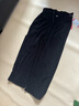 浪莎西装窄版阔腿裤女春秋高腰垂感欧棉绒阔腿裤宽松显瘦休闲裤子 实拍图
