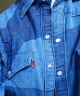Levi's李维斯24夏季女士牛仔衬衫简约舒适气质百搭通勤复古休闲 蓝色 S 晒单实拍图