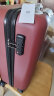 90分行李箱20英寸拉杆箱婚庆箱可登机旅行箱密码箱子多瑙河红色 晒单实拍图