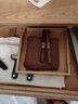 金镶玉 茶具配件 分茶套装 茶针茶刀茶巾分茶盘 实木普洱茶盒赏茶盘 分茶盘 实拍图