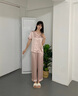 丝界推荐【节日礼物】真丝睡衣女纯色桑蚕丝美肤减龄丝绸家居服套装 实拍图