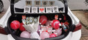 企米求婚布置后备箱惊喜520七夕装饰彩灯情人节女友浪漫表白场景布置 少女心告白后备箱 实拍图