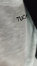 啄木鸟（TUCANO）卫衣男士潮流宽松圆领长袖t恤学生时尚休闲套头上衣男 白色 3XL 实拍图