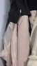 雪中飞三合一冲锋衣羽绒服女情侣款冬季运动轻户外连帽拼接保暖羽绒外套 樱花粉（5915F） S (165) 实拍图
