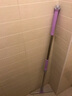 京士达 地刮地面刮水器干湿两用厨房卫生间刮子神器扫挂地板硅胶家用刮刀抖音神器网红拖把刮扫创意工具板 紫35cm硅胶粗杆刮水器 实拍图