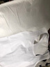 浪莎（LangSha）女背心夏季性感外穿内搭打底衫上衣百搭显瘦双肩小吊带小背心 白色背心工字款80-130斤 实拍图
