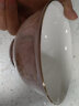 红牡丹 陶瓷金边米饭碗轻奢面碗汤碗家用景德镇餐具中式碗组合 一季花开描金4.5英寸高脚碗10个 实拍图