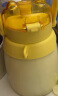 哈尔斯（HAERS）保温杯女学生吸管水杯子便携316不锈钢网红大肚杯壶1000ML黄色 实拍图