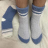 南极人4双装双针抽条粗线男士针织袜抗菌防臭运动休闲长筒袜 晒单实拍图