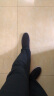 ShanBu春季男鞋帆布鞋男韩版潮流百搭布鞋懒人一脚蹬老北京布鞋男 黑/卡其 39 码 实拍图