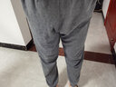VeniMasee2条装 纯棉睡裤男春秋加厚全棉家居裤男秋冬宽松透气可外穿居家裤 2条装:深灰+宝蓝 XL 【建议150-170斤】 实拍图