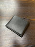 七匹狼（SEPTWOLVES）钱包男短款真皮男士皮夹新款钱夹生日情人节520礼物送男友 主图款黑色（爱心礼盒） 实拍图