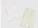 童泰（TONGTAI）婴儿肚兜夏季衣服肚围护肚脐防着凉2件装TS41Y325-DS绿色73cm 晒单实拍图