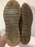 他她（TATA）七夕牛皮厚底复古休闲板鞋男美式工装鞋商务皮鞋PYE01CM3 卡其色 43 实拍图