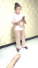 上海故事仿 真丝睡衣女夏冰丝中袖蕾丝丝绸家居服套装生日礼物实用礼盒装 香槟 XL（140斤以下） 实拍图