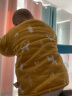 童泰秋冬婴儿衣服对开棉立领套装0-3岁宝宝棉服 黄色 90cm 实拍图