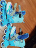 m-cro迈古轮滑鞋micro儿童溜冰鞋男女可调滑轮旱冰鞋 906M蓝色单鞋S码 实拍图