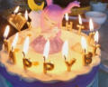 拾点渔 生日蜡烛 蛋糕装饰生日布置蛋糕卡通彩色插牌蜡烛 生日爱心套装 实拍图