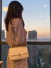 VANESSA HOGAN VH女包玫瑰系列海伦单肩包轻奢菱格链条包腋下斜挎包生日520礼物 实拍图