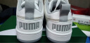 彪马（PUMA）官方男女低帮经典复古百搭透气轻便休闲运动板鞋REBOUND370539 白-水泥灰-02 39 实拍图