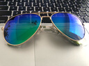 雷米（Leimi） 偏光太阳镜男女款开车蛤蟆镜复古墨镜大框男士反光驾驶镜 X3026 金框 炫绿偏光片 实拍图