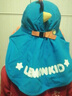 Lemonkid遮阳帽儿童防晒帽户外儿童太阳帽男女童夏季防紫外线沙滩帽渔夫帽 天空蓝恐龙【造型】 帽围58cm【建议11岁以上】 实拍图