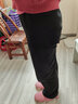 FitonTon休闲裤女冬款麦穗纹针织裤加绒加厚雪尼尔阔腿裤潮流百搭保暖裤子 实拍图