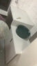 IVIENAIISH 北欧墨绿色台上盆黑色圆形洗手盆卫生间阳台迷你陶瓷洗脸面盆单盆小尺寸 墨绿色36x36 圆旋转龙头全套配件 晒单实拍图