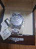 浪琴（LONGINES）瑞士手表 康卡斯潜水系列 机械钢带男表 L37824066 实拍图