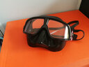 WATERTIME/水川 潜水镜浮潜护目鼻一体游泳眼镜防呛水装备潜水面镜 实拍图