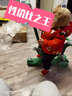 幼歌（YOUGE） 婴幼儿卡通立体熊耳毛绒小熊帽宝宝秋冬魔术贴保暖帽子 浅咖 19 0-3岁 实拍图