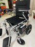 小飞哥 超轻电动轮椅车老年人轻便可折叠锂电池全自动智能可上飞机 【铝合金款】车架13.8KG丨13.2A锂电40里 实拍图