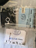 浪莎冰丝凉感防晒手套女冰袖夏季户外跑步男士袖套 黑色 实拍图