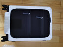 DEEP BREATH深呼吸行李箱男女小型20英寸登机拉杆箱旅行箱AB10132 白黑 实拍图