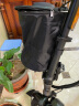EROADE 伊诺德自行车车筐前篮子折叠挂篮布框配件防水前置菜篮车头 黑色加长款（大号） 实拍图