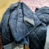 芬腾睡衣男冬季新款三层加厚夹棉加绒珊瑚绒大码保暖家居服套装 宝蓝240014 XL 实拍图