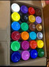 蒙玛特水粉颜料大瓶500ml 可水洗儿童手指画水粉画白色颜料套装 500ml常用24色 CS-MPST01-24 晒单实拍图