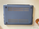 帝伊工坊适用于苹果电脑保护壳macbook笔记本外壳M2壳子air13皮套M5新款pro16英寸13.3保护套 诗意蓝-奶油保护壳【配同色键盘膜+防尘塞】 Pro13 retina (A1425/15 实拍图