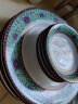 景德镇（jdz）官方陶瓷碗碟餐具创意个性奢华家用饭碗单个散件釉上彩宫廷珐琅彩 蓝珐琅3英寸醋碟单个 实拍图