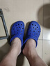 CROCS卡骆驰洞洞鞋贝雅男鞋女鞋轻便耐磨一脚蹬拖鞋休闲鞋|10126 青花瓷蓝-4JL 45 (290mm) 实拍图