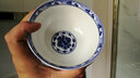 鑫國隆轩 景德镇青花瓷碗中式家用米饭碗面碗特色仿古碗高脚碗单碗餐具 4.5英寸 实拍图