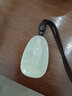 昆玉谣和田玉观音吊坠青白玉玉石骑龙观音玉坠挂件玉佩男赠挂绳附证书 款一乘龙观音晴水52*34mm 实拍图