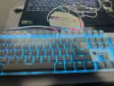 森松尼（sunsonny） 机械键盘鼠标套装 自定义有线键盘 游戏电竞键盘 笔记本电脑键盘 热拨插轴 蓝白双拼色蓝光（茶轴）+8509三代白色 单光 实拍图