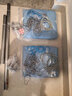 挑三拣四 浴帘套装免打孔卫生间浴帘布防水防霉加厚浴帘浴室洗澡帘遮挡隔断帘阳台挂帘卧室门窗帘 涤纶星星80*180+环（无杆） 实拍图