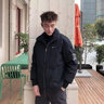 杜小闲棉服男潮牌冬季加厚宽松棉袄面包服潮流学生情侣棉衣外套衣服男装 P01 黑色 XL [建议120-140斤] 实拍图