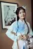 汉服发饰蜻蜓发夹配饰仙气流苏发夹古风写唯美表演发饰古典 蜻蜓银白一对+耳环（耳夹下单备注） 实拍图